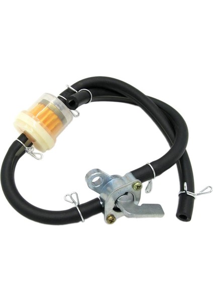 1 Set Motosiklet Gaz Yakıt Filtresi Benzin Boru Hortum Hattı Kapalı Kapalı Tap Petcock Yakıt Gaz Filtresi Benzin Borusu (Yurt Dışından) fiyatları