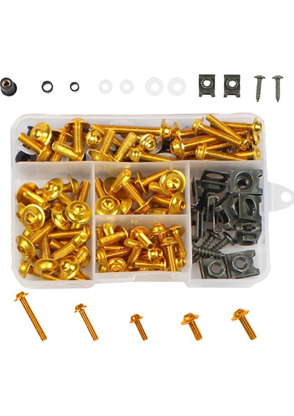 Fairing M5 M6 Fairing Cı Klipleri Altın Için Suzuki'ye (Yurt Dışından)