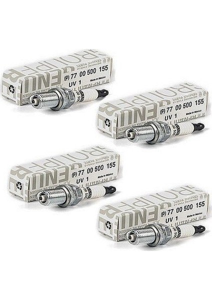 Renault Megane, Fluence, Clio 2, 3 Buji Takımı 4 Adet