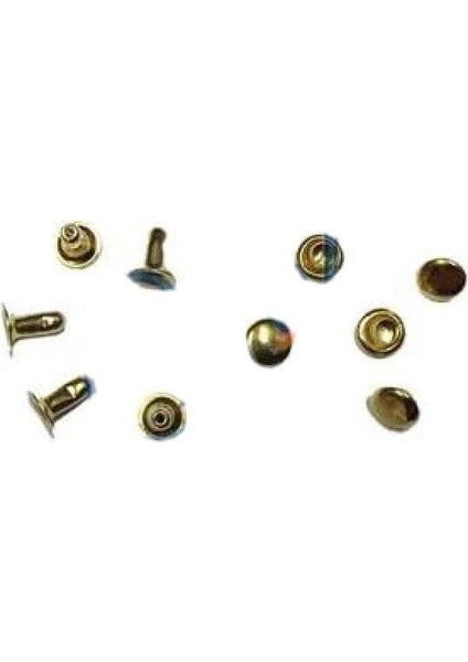 Rivet Perçin - 6mm, Sarı, 1000 Adet