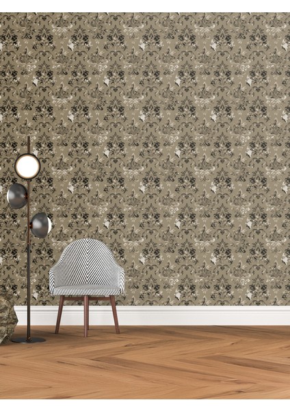 Damask Desenli Tek Parça Duvar Kağıdı -Isı ve Ses Yalıtımı Yırtılmaz fiyatları