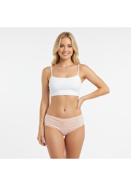 Kadın Micro Hipster Kum Rengi Külot BB2007