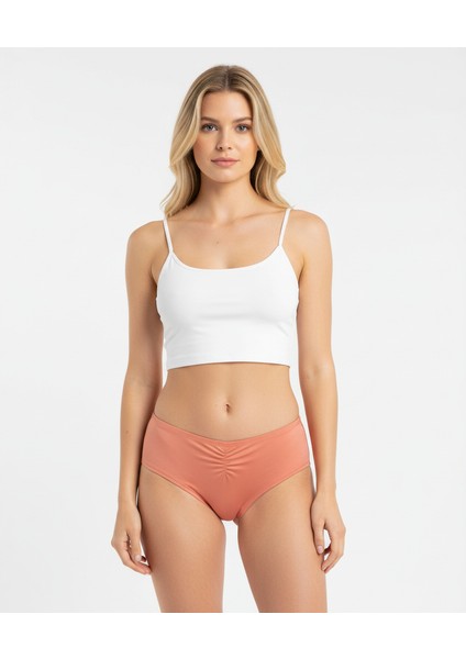 Kadın Micro Hipster Kahve Rengi Külot BB2009