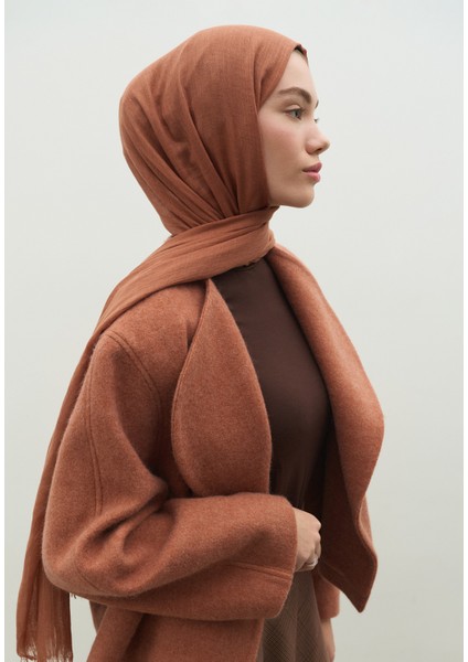 Kaşmir Dokulu Şal Bakır indirimleri