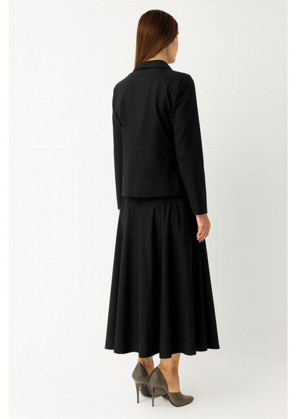 Ceket Etek Takım Siyah fırsatları