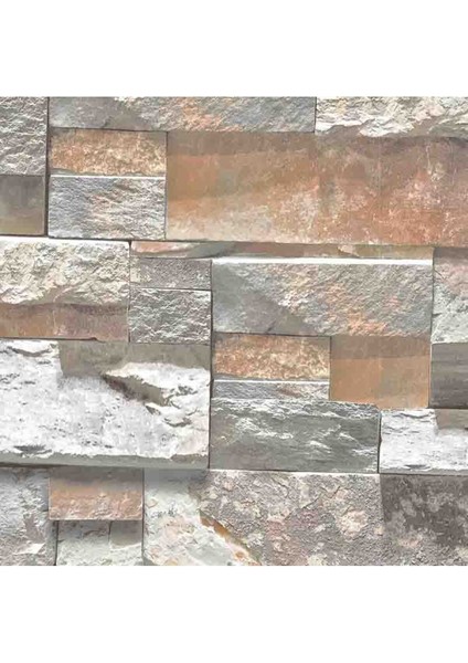 Taş Duvar Desenli Silinebilir Sağlıklı Tekstil Duvar Kağıdı fiyatları