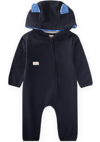 Fermuarlı Tulum 0-3 Yaş Antrasit