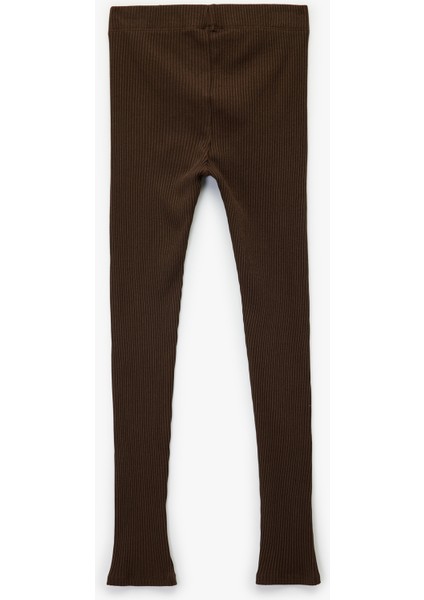 Beli Lastikli Etiket Detaylı Pamuklu Tayt fiyatları