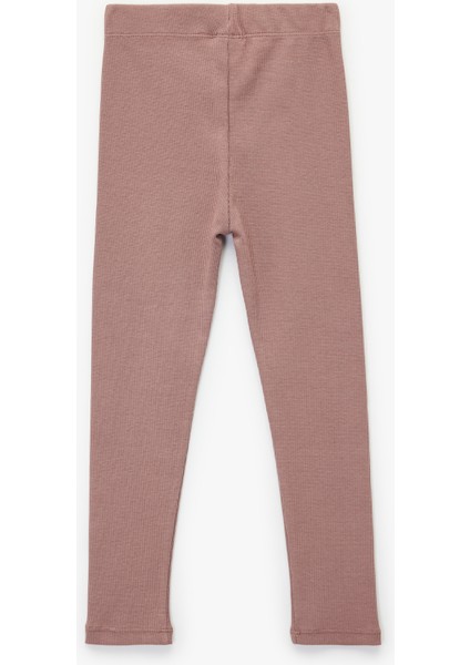 Pamuklu Beli Lastikli Basic Tayt fiyatları