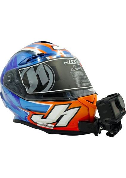 Just1 J-Gpr Kask Uyumlu Chinmount Aksiyon Kamera Çene Bağlantı Aparatı Seti