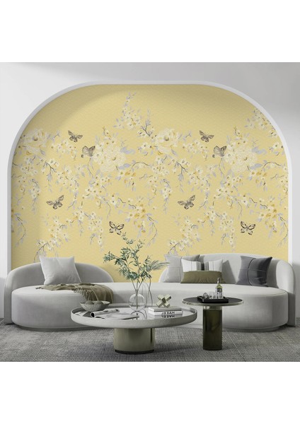 Ilk Bahar Esintisi Tek Parça Duvar Kağıdı -Isı ve Ses Yalıtımı Yırtılmaz