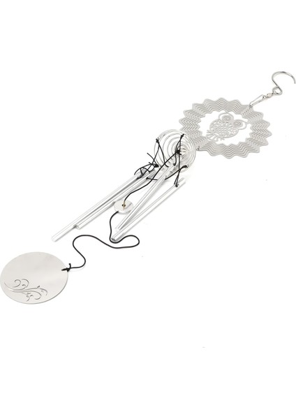 Feng Shui Baykuş Temalı Rüzgar Çanı Dış Mekan Bahçe Balkon Süsü Yeni Ev & Arkadaş Hediyesi 60 Cm. fırsatları