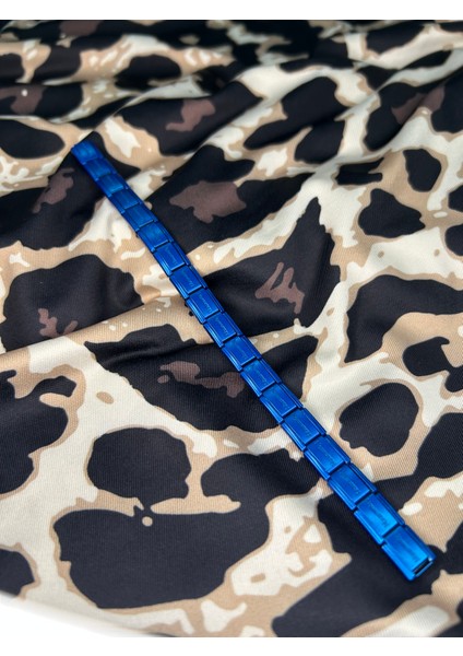 Lacivert Çelik Ayarlanabilir Bileklik