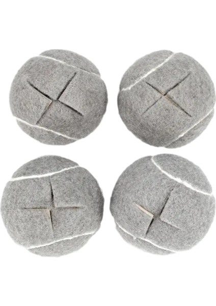 4pcs Sandalye Bacak Kapakları Önceden Çizik Kayıız Koltuk Bacak Koruyucular Gri (Yurt Dışından)