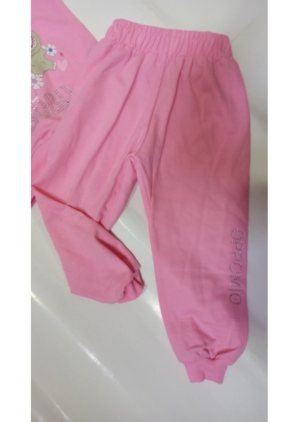 Mevsimlik 2 Iplik Kumaştan Kız Çocuk Takımı modelleri