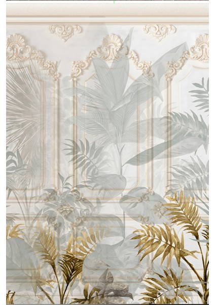 Elegan Çıta ve Bej Desenli Duvar Kağıdı fiyatları