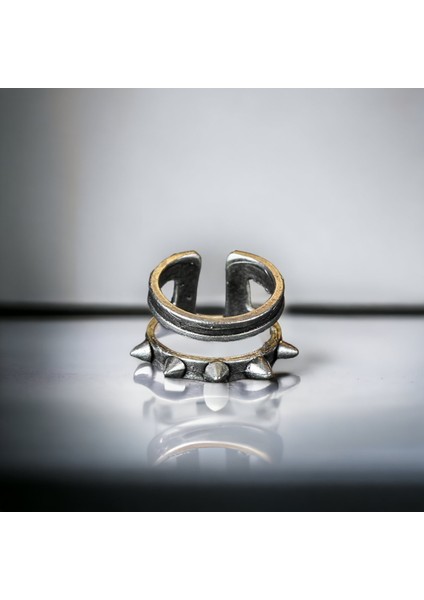 4 Adet 925 Ayar Gümüş Kaplama Ayarlanabilir El Yapımı Erkek Kadın Kurukafa Yüzük Seti indirimleri