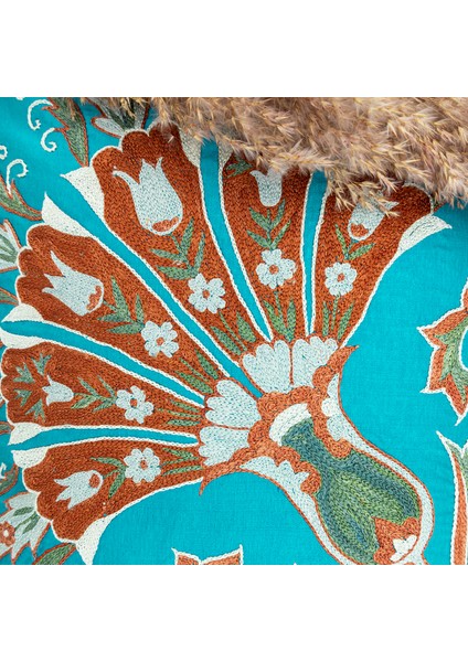 Mirela Bohem Ipek Suzani Kırlent 50X50 cm modelleri