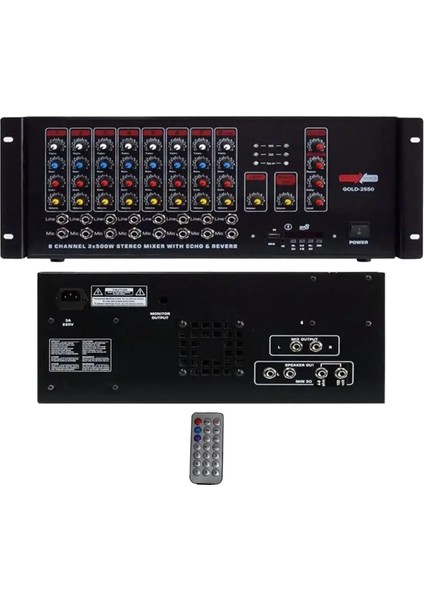 Okul Ses Sistemi Ideal Iç-Dış Anfi Hoparlör Sistemi Full Paket-6 modelleri