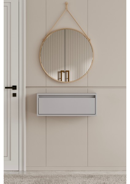 Noir Mdf Duvara Monte Dresuar 90 cm