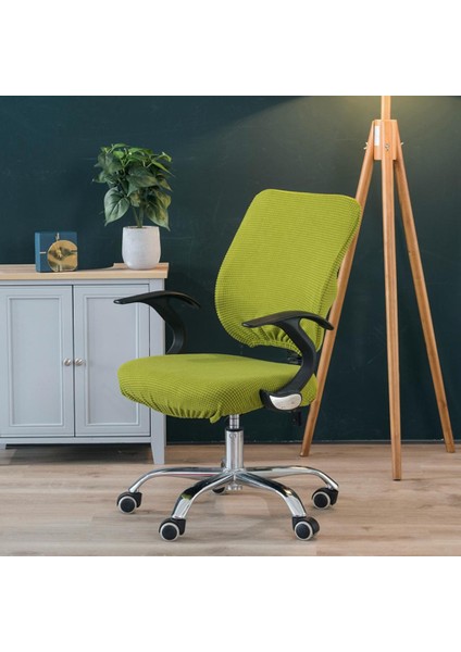 Yemek Sandalyesi Koltuk Koltuk Ik Slipcover Sarı Yeşil 38-50CM (Yurt Dışından) fırsatları