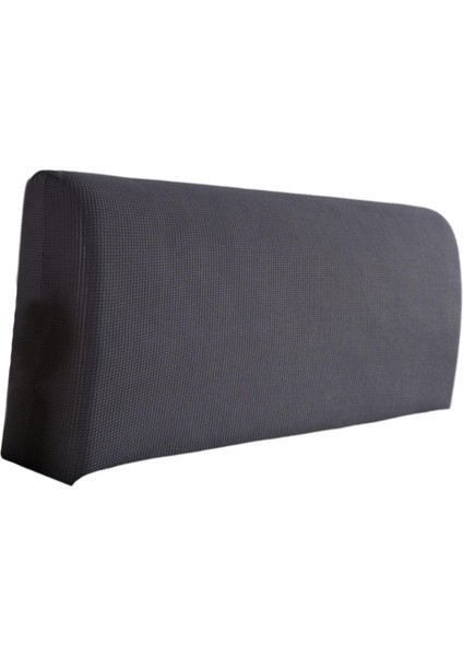 Yatak Başlığı Kapağı Çıkarılabilir Düz Renk Yatak Odası Dekorasyonu Yatak Arka Kapağı Gri (Yurt Dışından) fırsatları