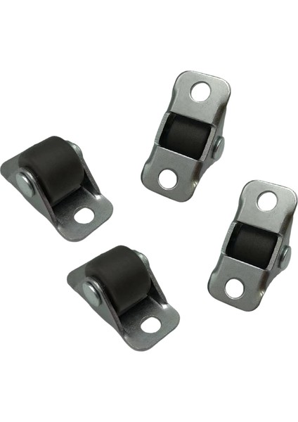 4 Küçük Tekerlek Hintleri Hint Tekerlekleri Çok Amaçlı Küçük Kauçuk (Yurt Dışından)