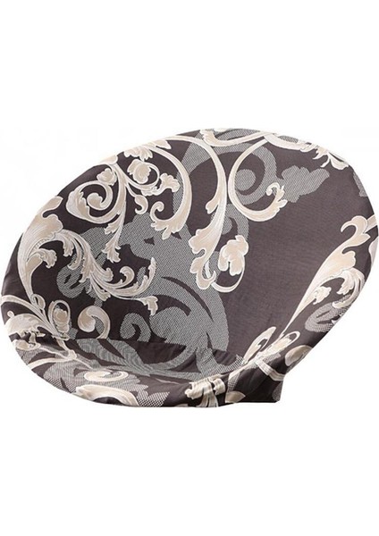 Yuvarlak Sandalye Kılıı Yıkanabilir Sandalye Kılıfı Çıkarılabilir Koruyucular B (Yurt Dışından)