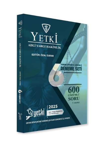 Adli Yargı 6 Deneme 2025