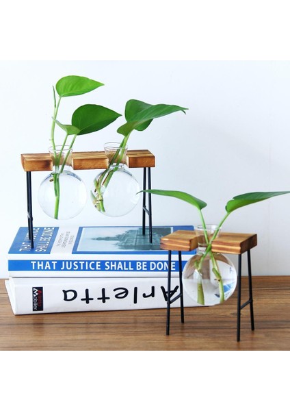 Ahşap Çiçek Pot Raf Fabrikası Sepet 3-Vase 3 (Yurt Dışından) modelleri