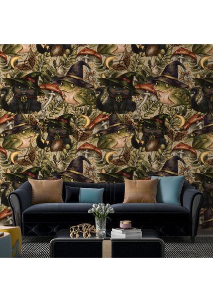 Yılbaşı Temalı Duvar Kağıdı Isı ve Ses Yalıtımlı Yırtılmaz fırsatları