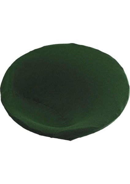 Yuvarlak Tabak Sandalye Kapağı Streç Koltuk Koruyucusu Sadece Oturma Odası Otel Koyu Yeşil (Yurt Dışından) indirimleri
