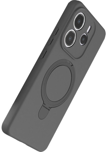 Redmi Note 14 4g Uyumlu Içi Kadife Stand Olabilen Halka Yüzüklü Kılıf modelleri