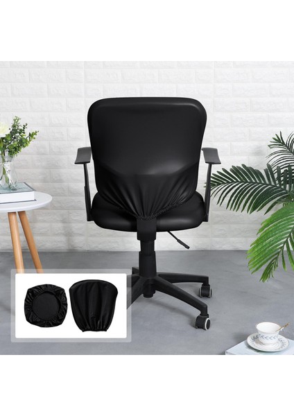 Ofis Sandalyesi Kılıfı Koltuk Kılıfı Döner Sandalye Koruyucu Siyah Nero (Yurt Dışından) indirimleri