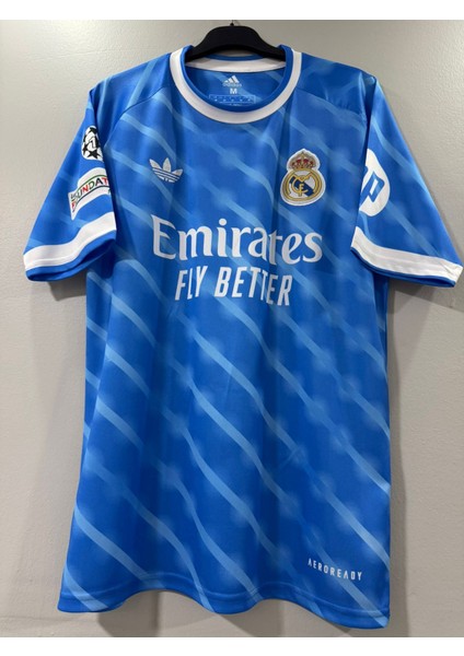 Real Madrid 2025/26 Yeni Sezon Isimsiz Alternatif Forması (Blue)