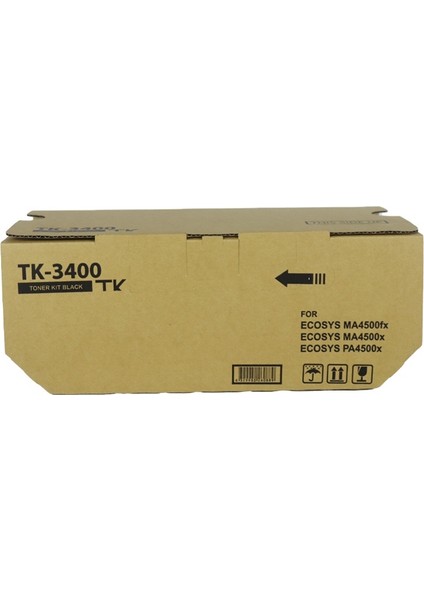 Ecosys PA4500X Yazıcı Uyumlu Çipli Muadil Toner Kyocera TK-3400 (TK3400) modelleri