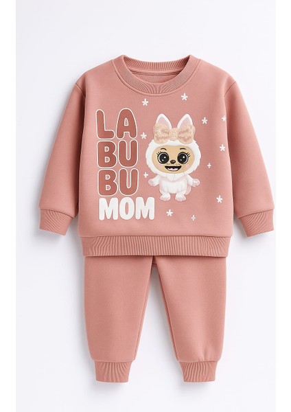 Labubukız Çocuk Eşoman Alt Üst % 100 Pamuk
