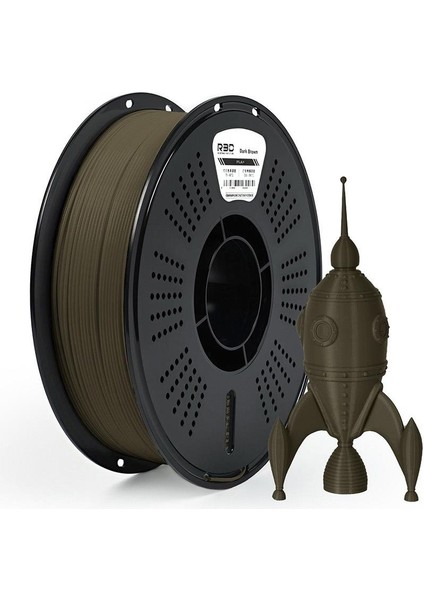 Pla+ Filament Koyu Kahverengi 1.75MM 1kg
