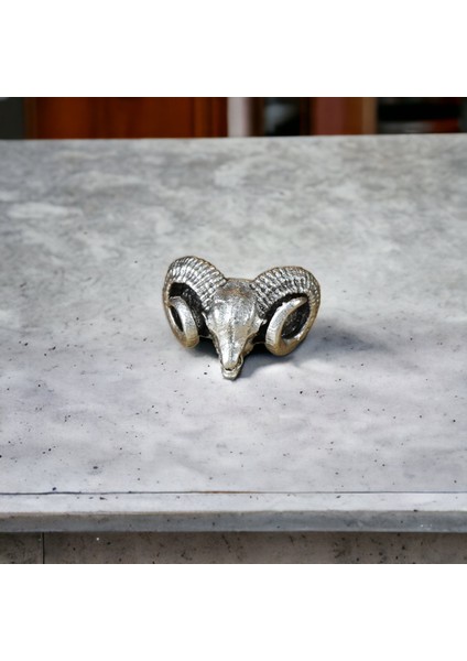 4 Adet 925 Ayar Gümüş Kaplama Ayarlanabilir Erkek Kadın Hayvanlar Kurt Koç Kartal Aslan Yüzük Seti fırsatları