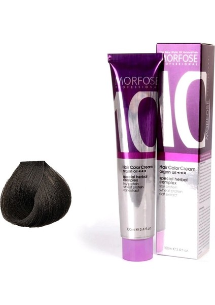 10 Saç Boyası 100ML / 4 Kahve