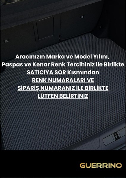 AUDİ-Q5-(2017-2025) Için Eva Iç Paspas Takımı (Metal Topukluk Dahil)