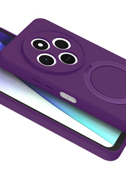 Redmi 14C Uyumlu Içi Kadife Stand Olabilen Halka Yüzüklü Kılıf modelleri