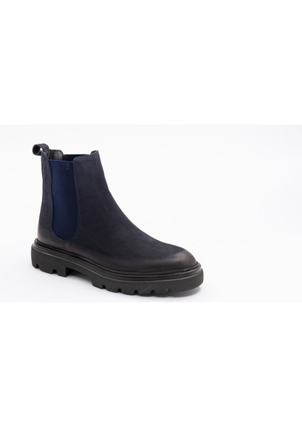 Erkek Kalın Tabanlı Tümyüz Lastikli Bot Laci Nubuk Deri Syh Tbn modelleri