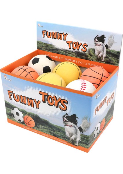 Mtxdpn Eastland 12'li Plastik Top Seti Çap 9 cm