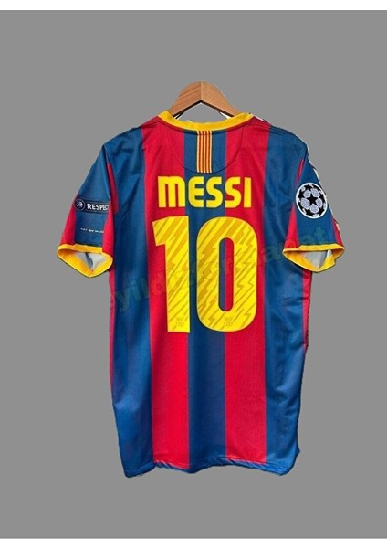 F.c B.a.r.c.e.l.o.n.a 2011 Şampiyonlar Ligi Finali Lionel M'essi Nostalji Yetişkin FORMASI6534636