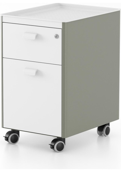 Pal Keson, Iki Çekmeceli, Beyaz & Yeşil fırsatları