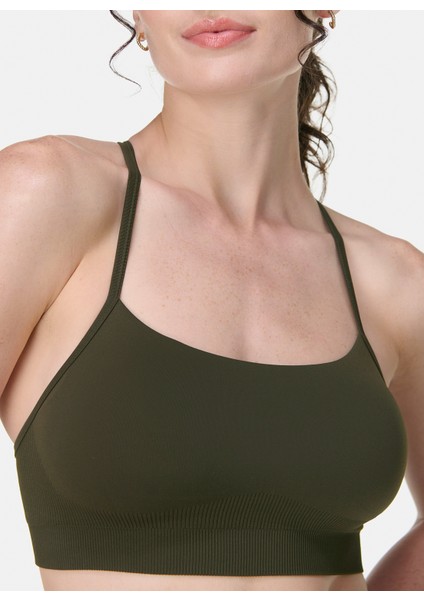 SB9610-301 Spırıt Restored Seamless Yeşil Sporcu Sütyeni fiyatları