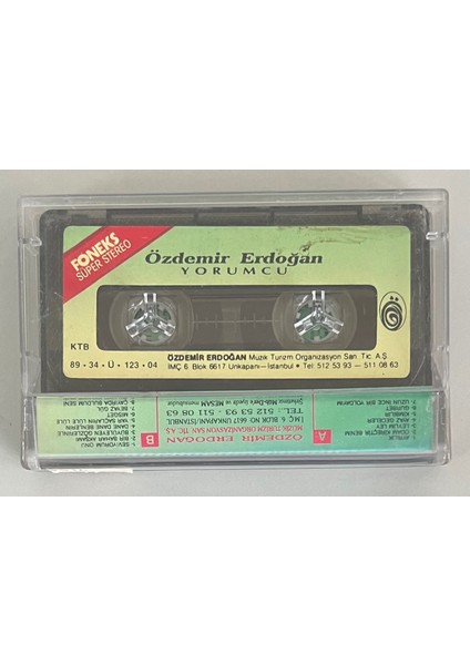 Erdoğan Yorumcu Kaset (Orijinal Dönem Baskı Kaset) fiyatları