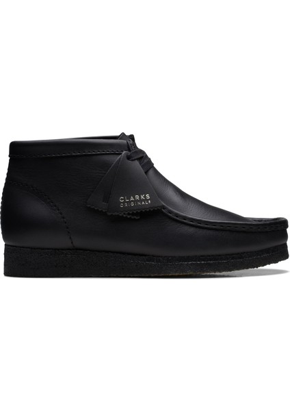 Siyah Erkek Bot Wallabee Boot