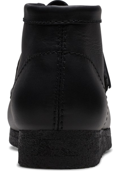 Siyah Erkek Bot Wallabee Boot